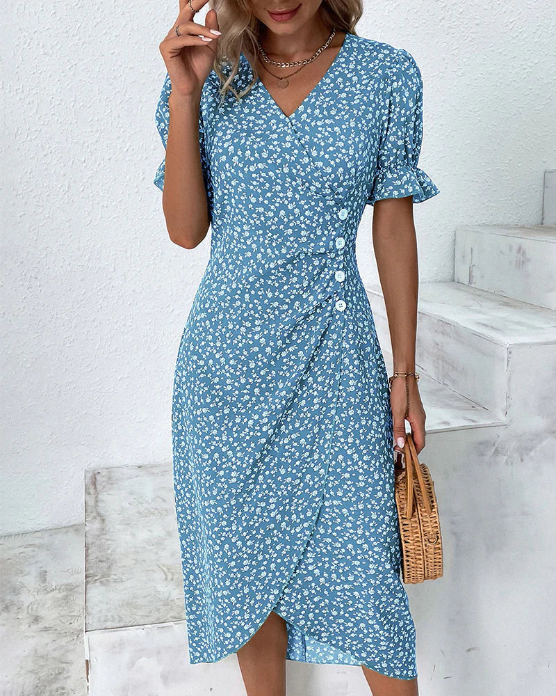AMELIA | FLORAL ELEGANT DRESS