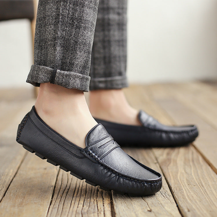 OLIVER CLASSIC SOFT-SOLED LEATHER SHOES