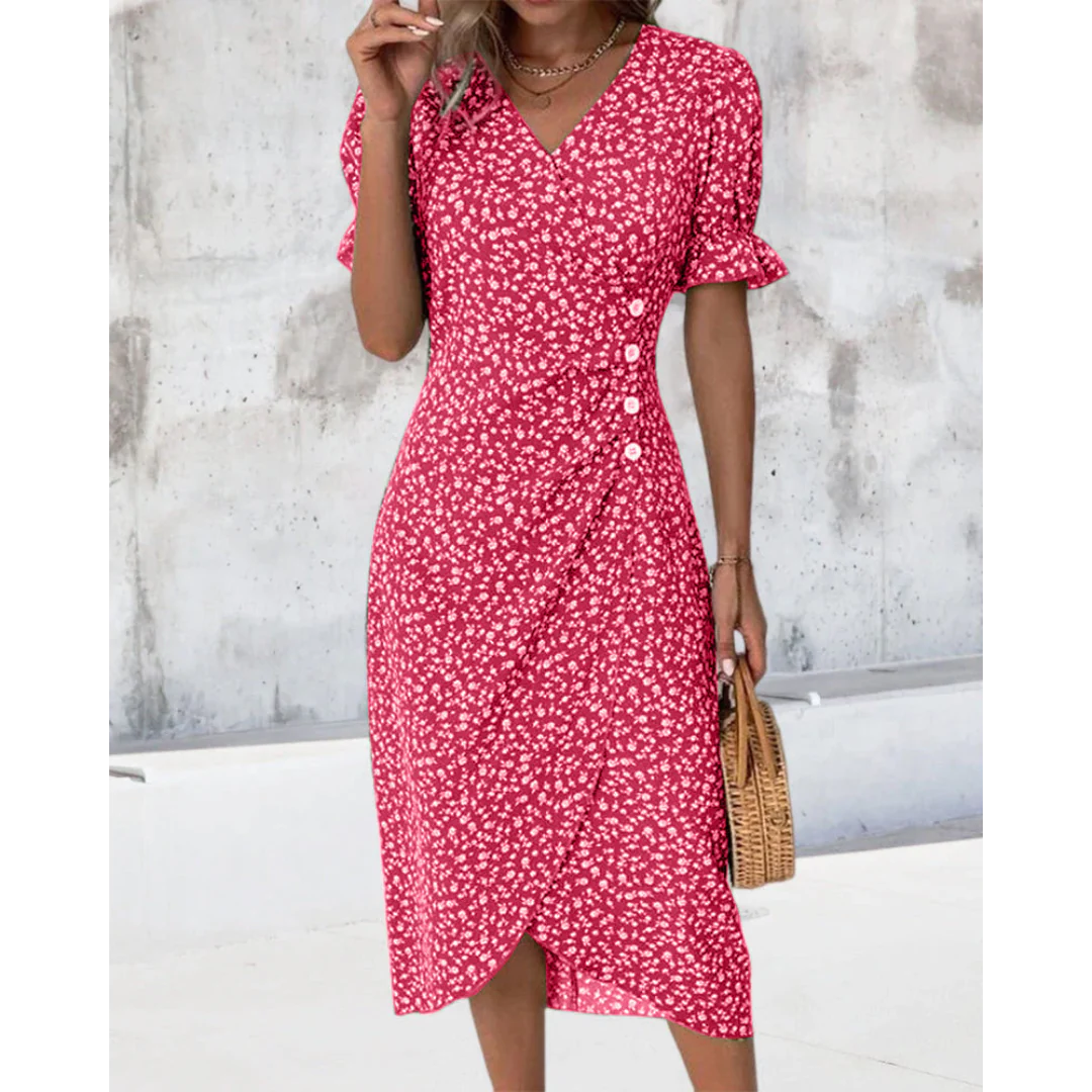 AMELIA | FLORAL ELEGANT DRESS