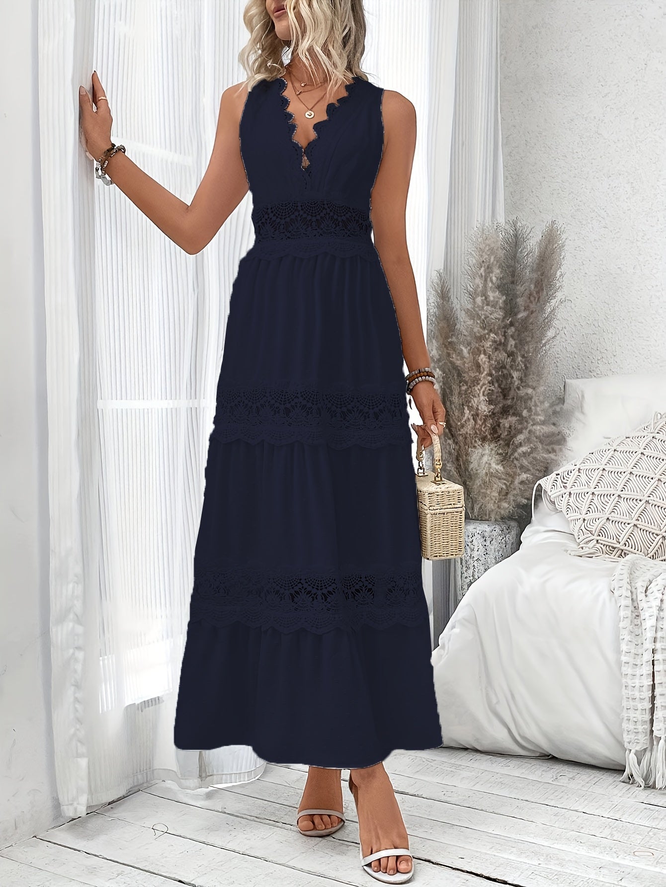 CELESTE SLEEVELESS ELEGANCE