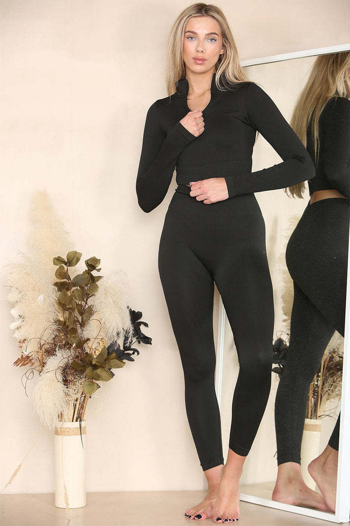 SOPHIE RIBBED SET