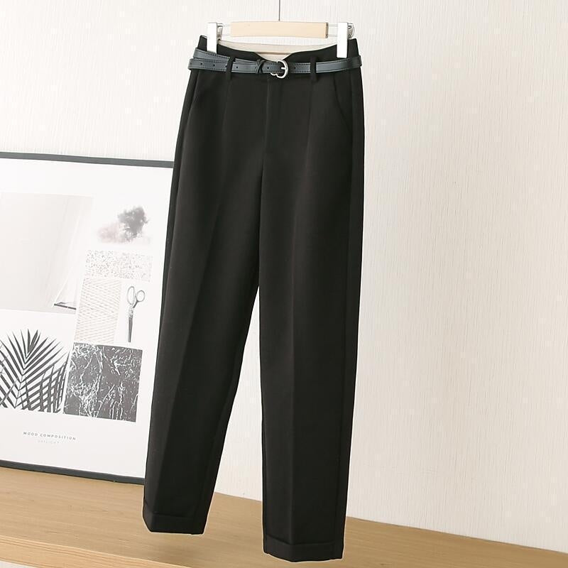 FAYE SLIM LUXE HIGH-WAISTED PANTS
