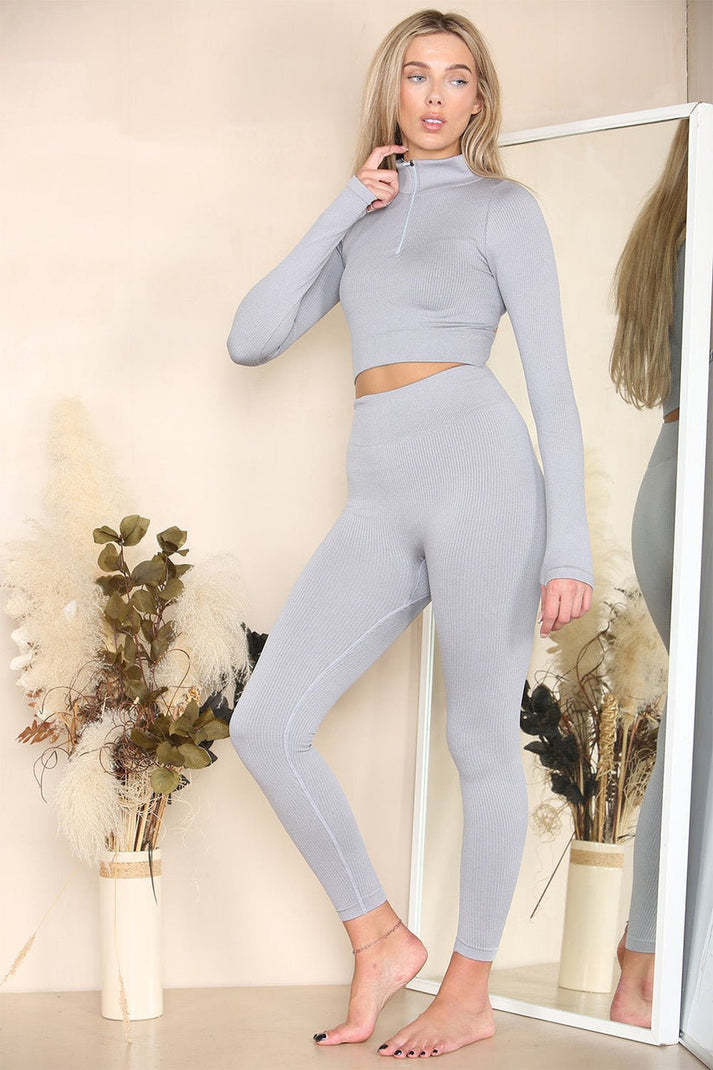 SOPHIE RIBBED SET
