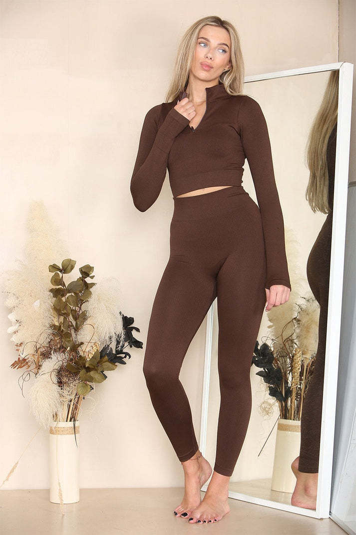 SOPHIE RIBBED SET