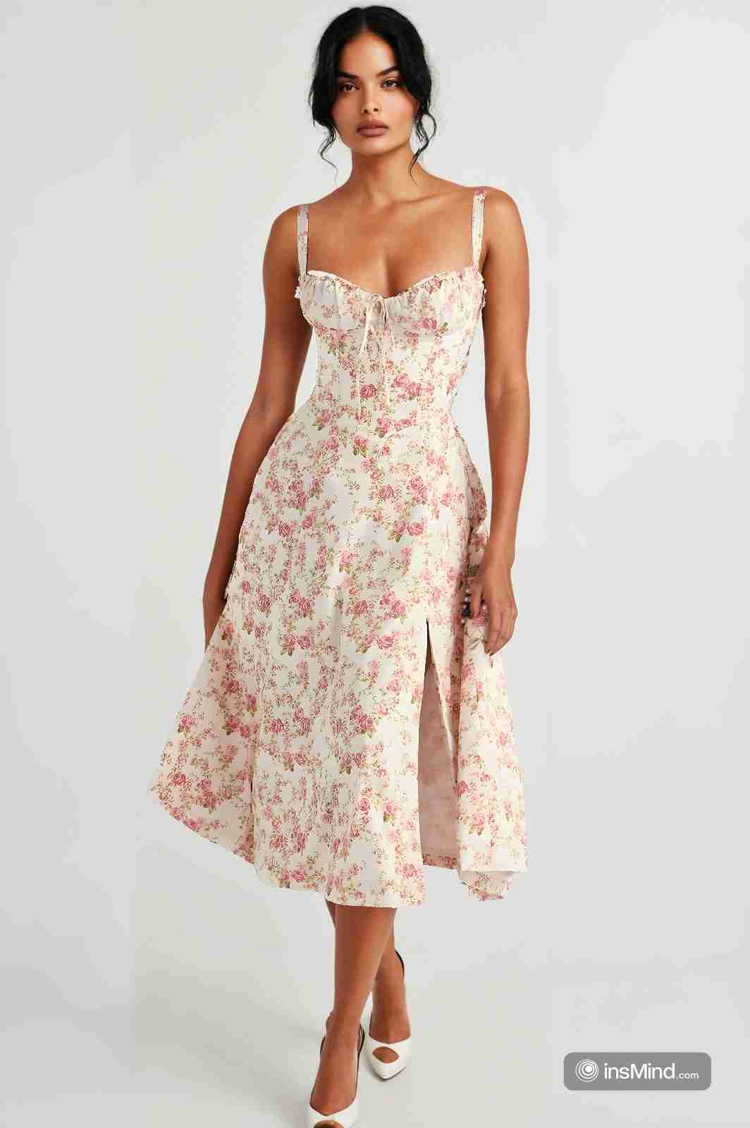 Fishbone Lace Dress