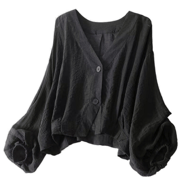 ZARA LINEN BLOUSE