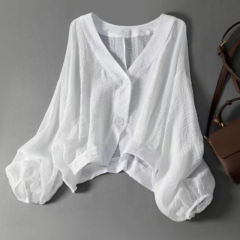 ZARA LINEN BLOUSE