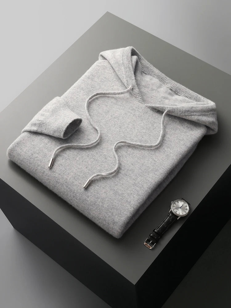 HENRY MERINO WOOL HOODIE