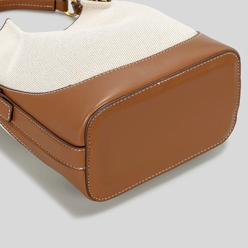LuxeCanvas Bucket Bag