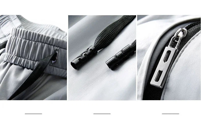 James Ice Silk Casual Pants