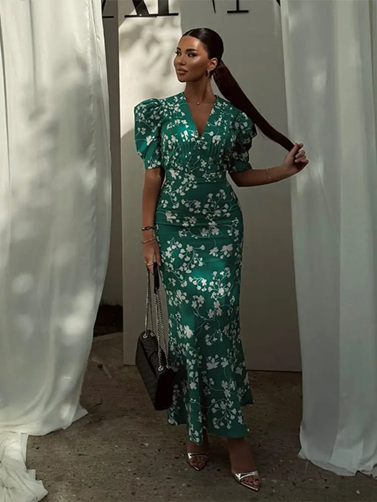 KELLY PUFF SLEEVE DRESS