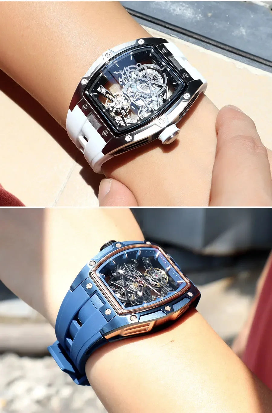 ETHAN AUTOMATIC SKELETON WATCH