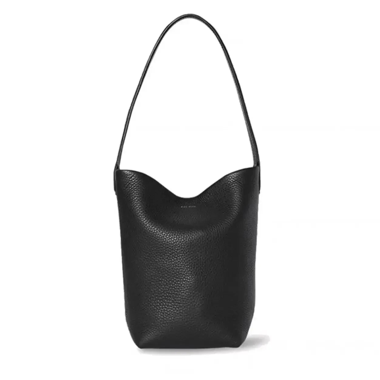EMILIA LEATHER BUCKET TOTE