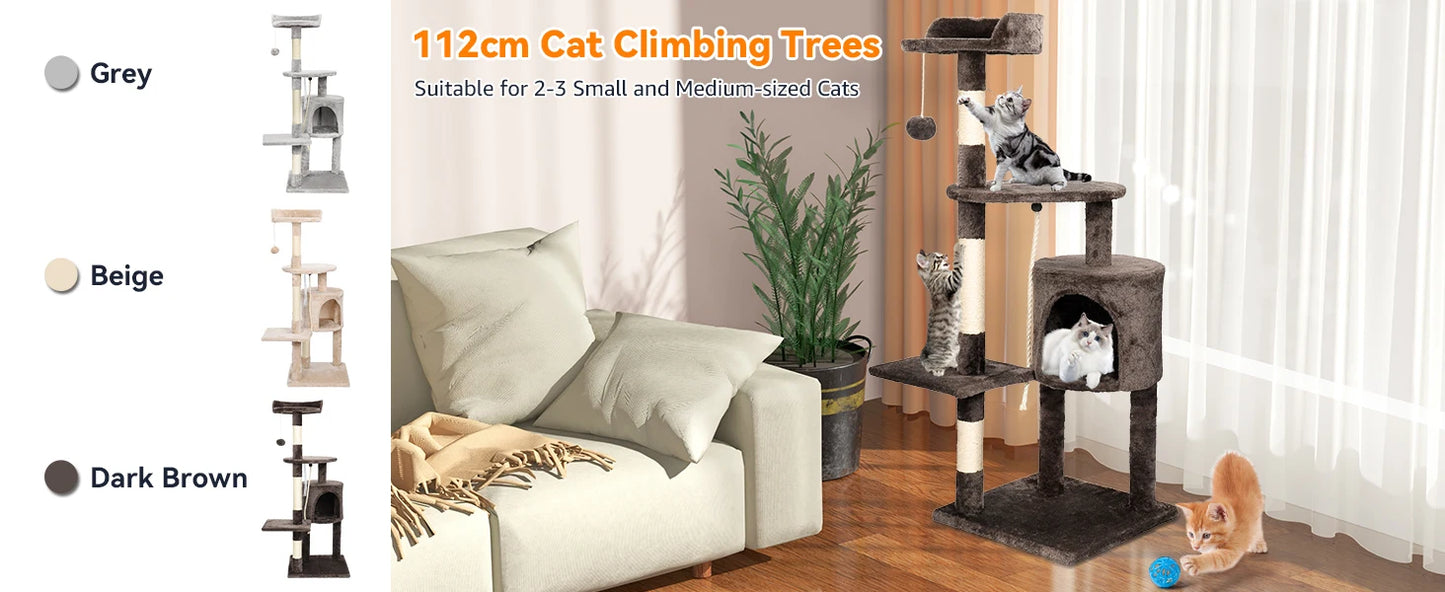 ClimbNest Multi-Level Cat Tower