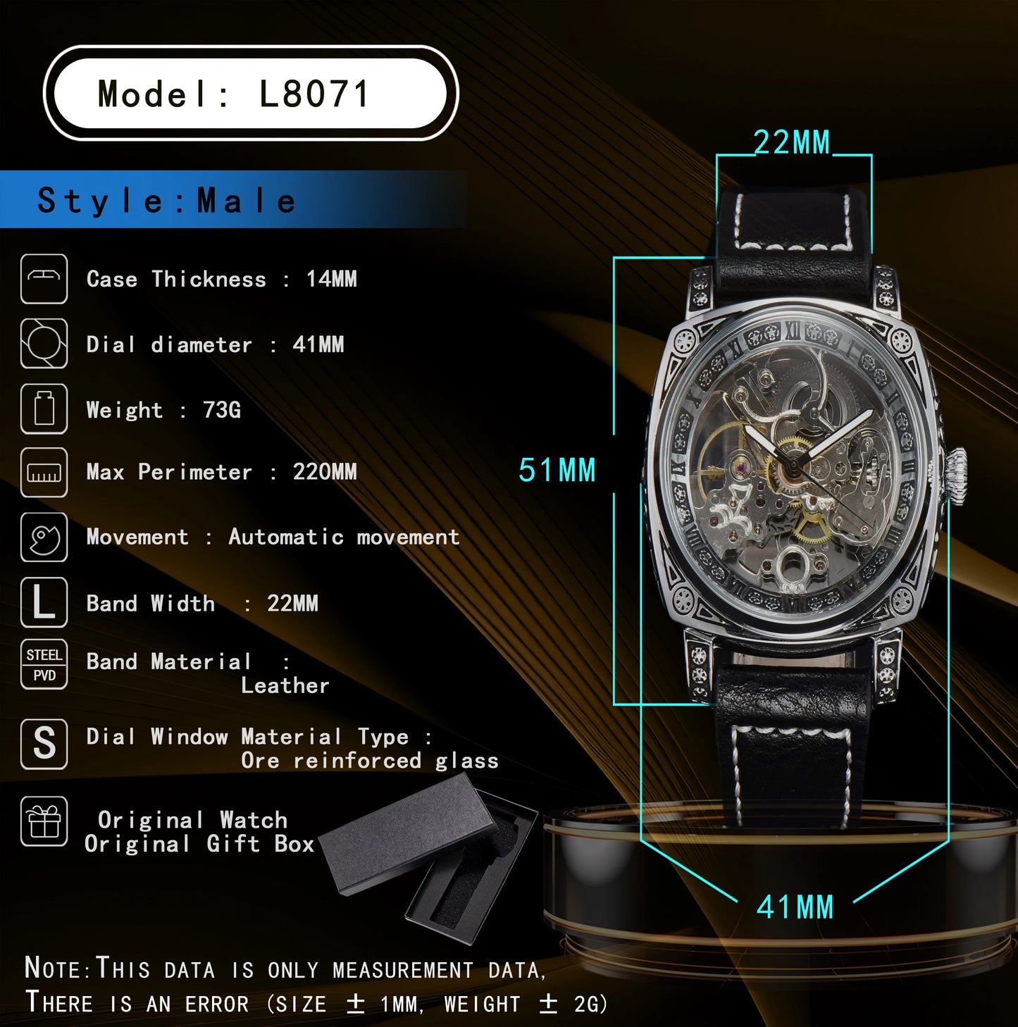 THE LONGLUX HERITAGE SKELETON