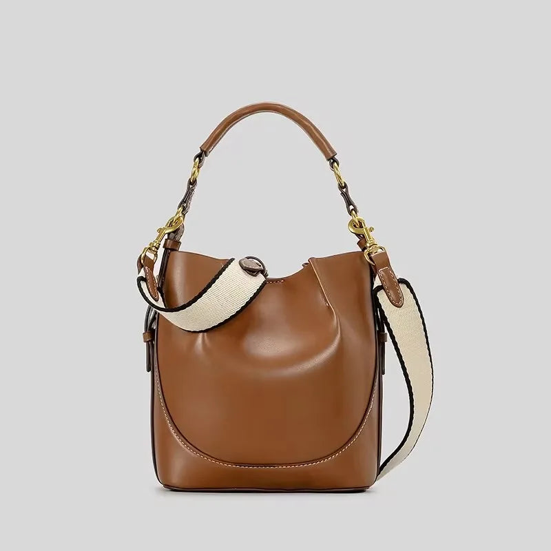 LuxeCanvas Bucket Bag