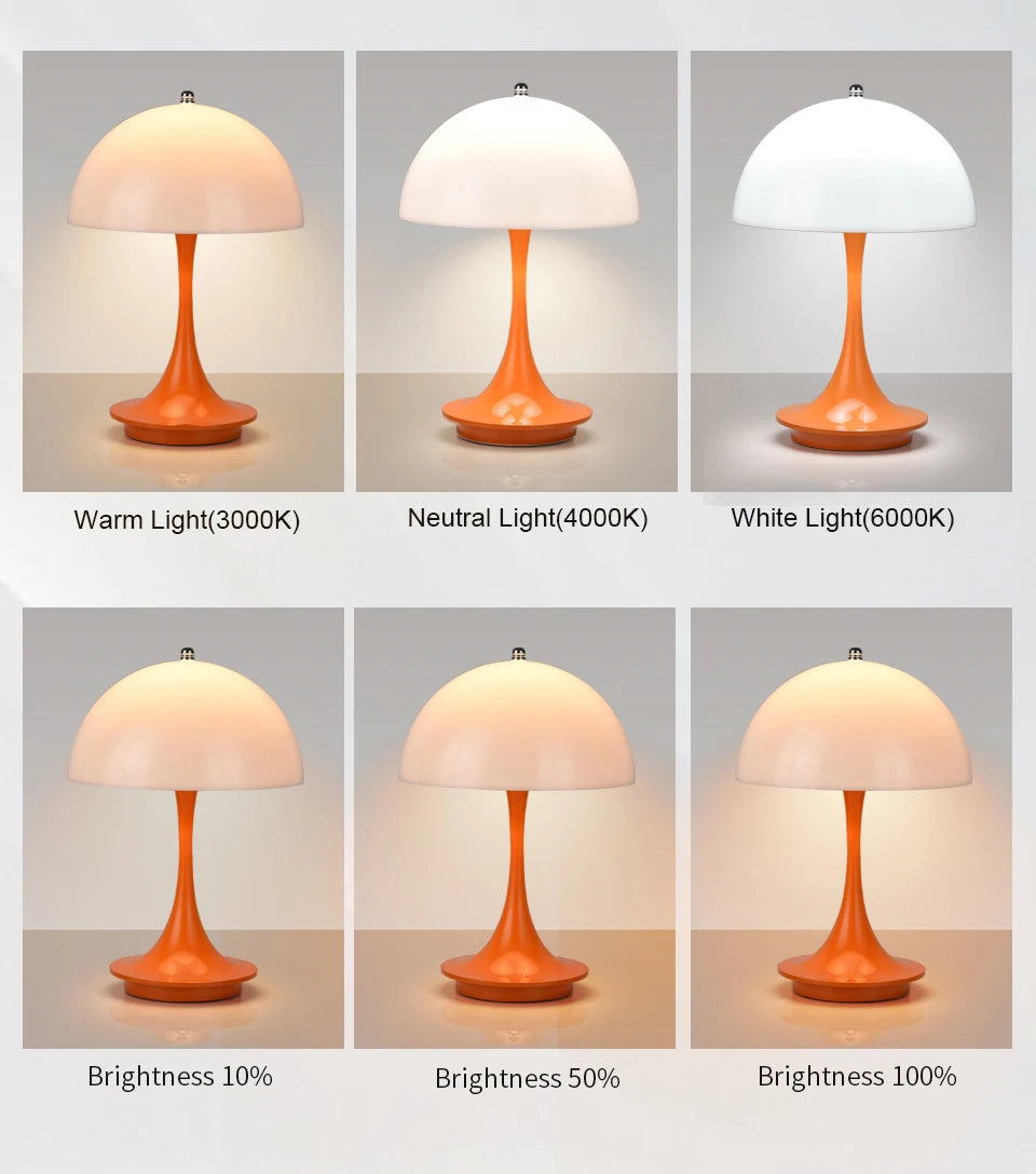 FloraTouch USB Mushroom Lamp