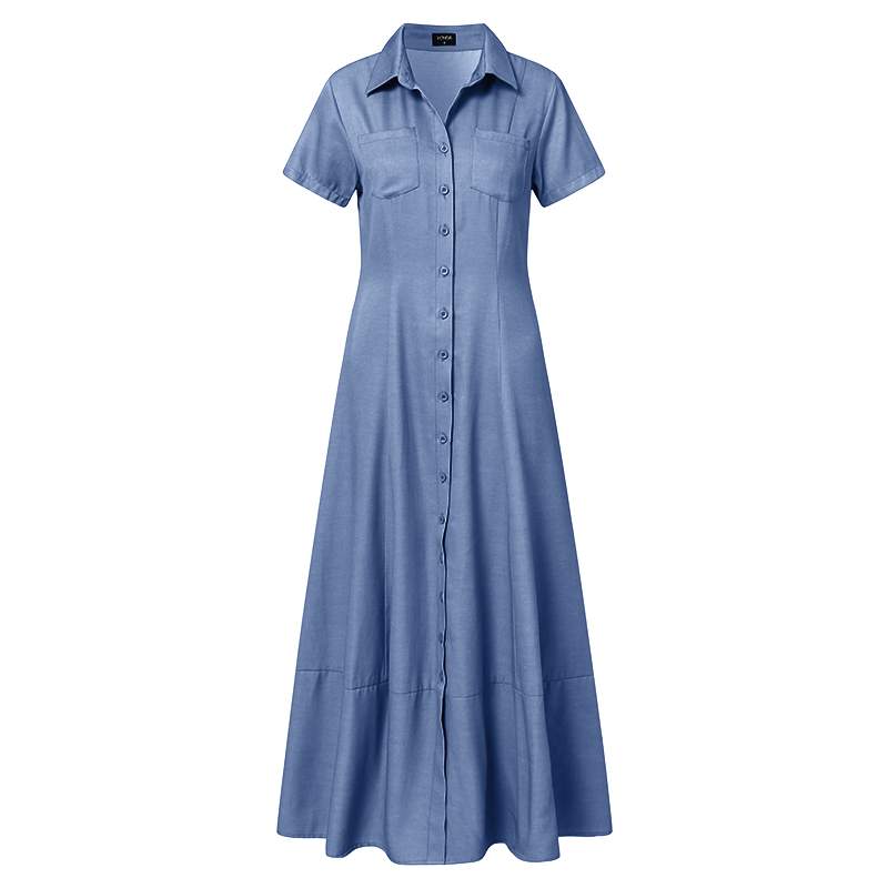 DenimGrace Shirt Dress