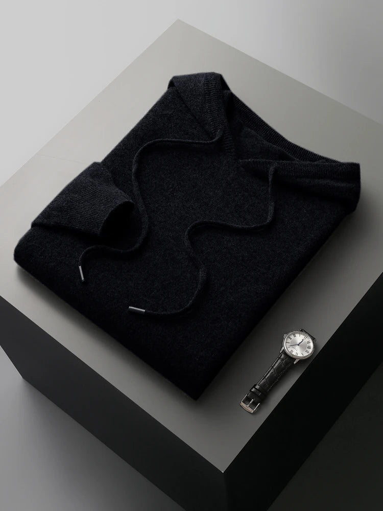 HENRY MERINO WOOL HOODIE