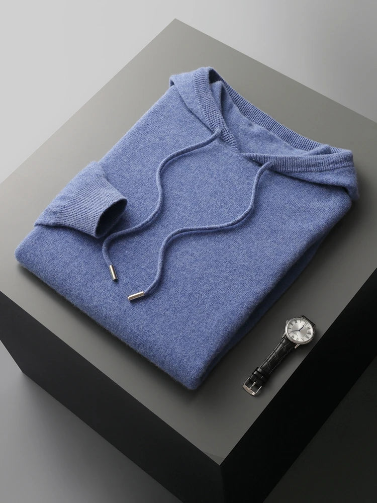 HENRY MERINO WOOL HOODIE