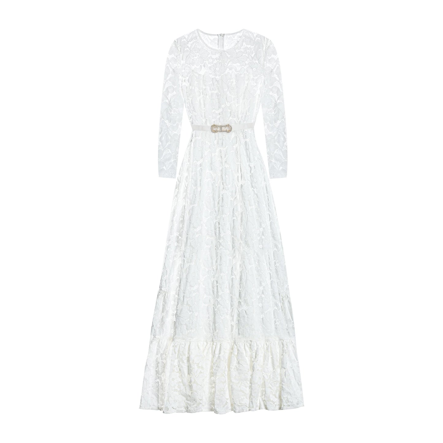 EMMA LACE A-LINE DRESS