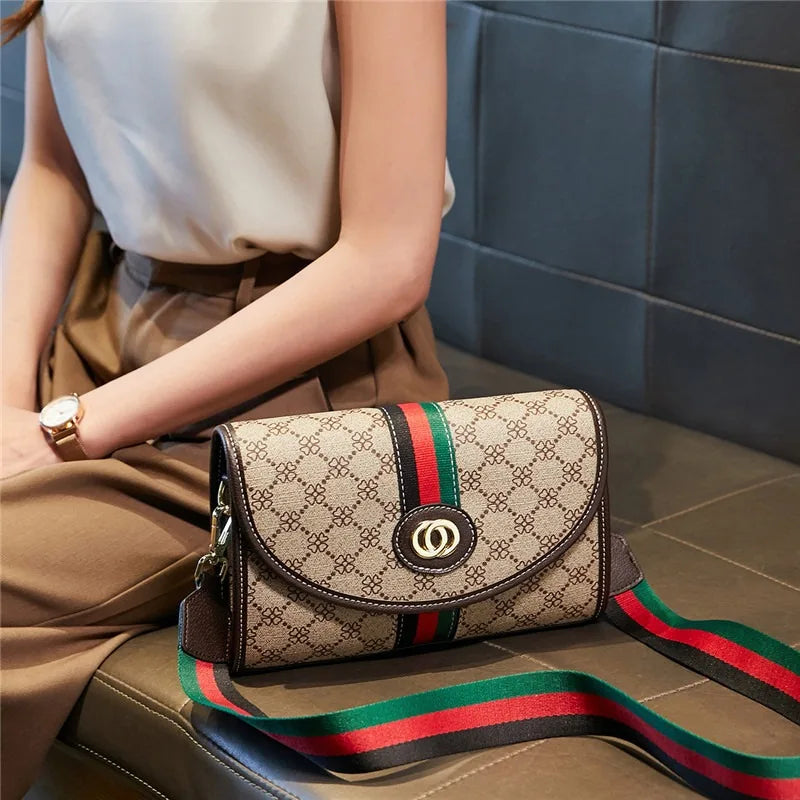 LUXE PLAID CROSSBODY BAG