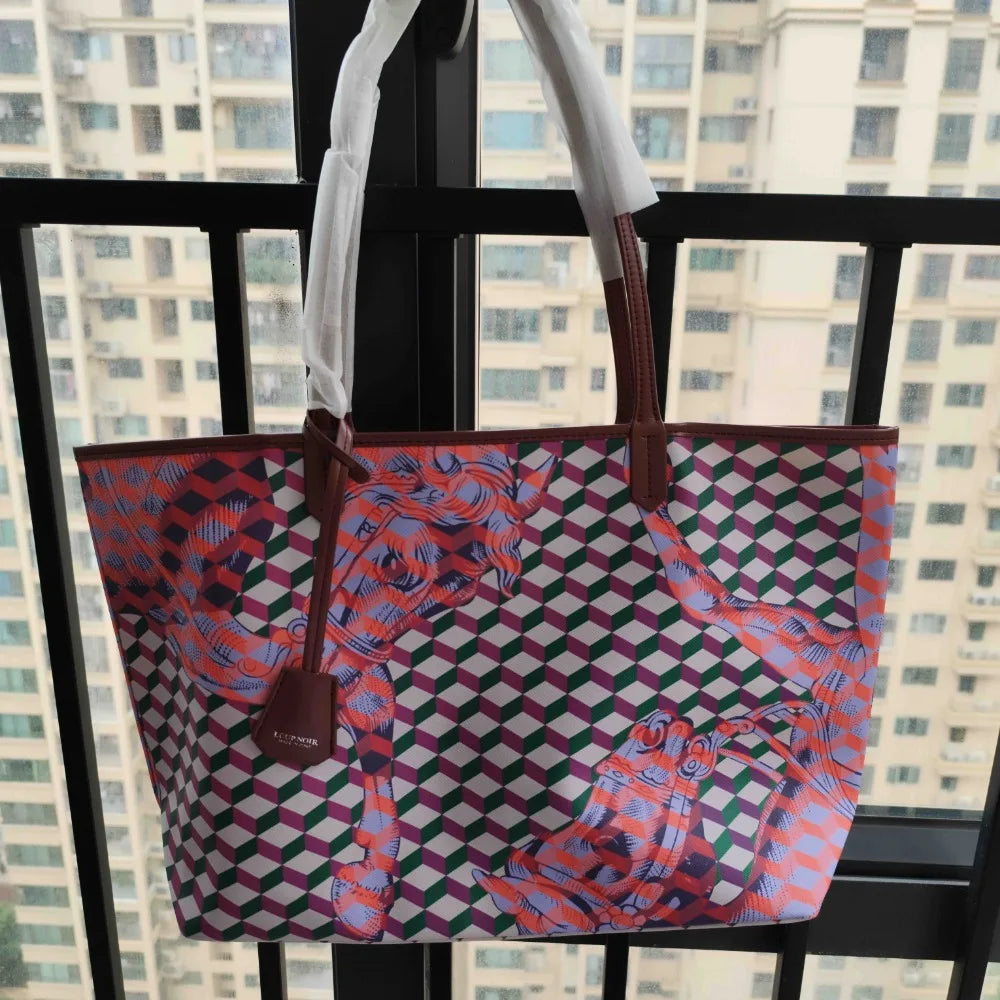 LOUP NOIR METALIC TOTE