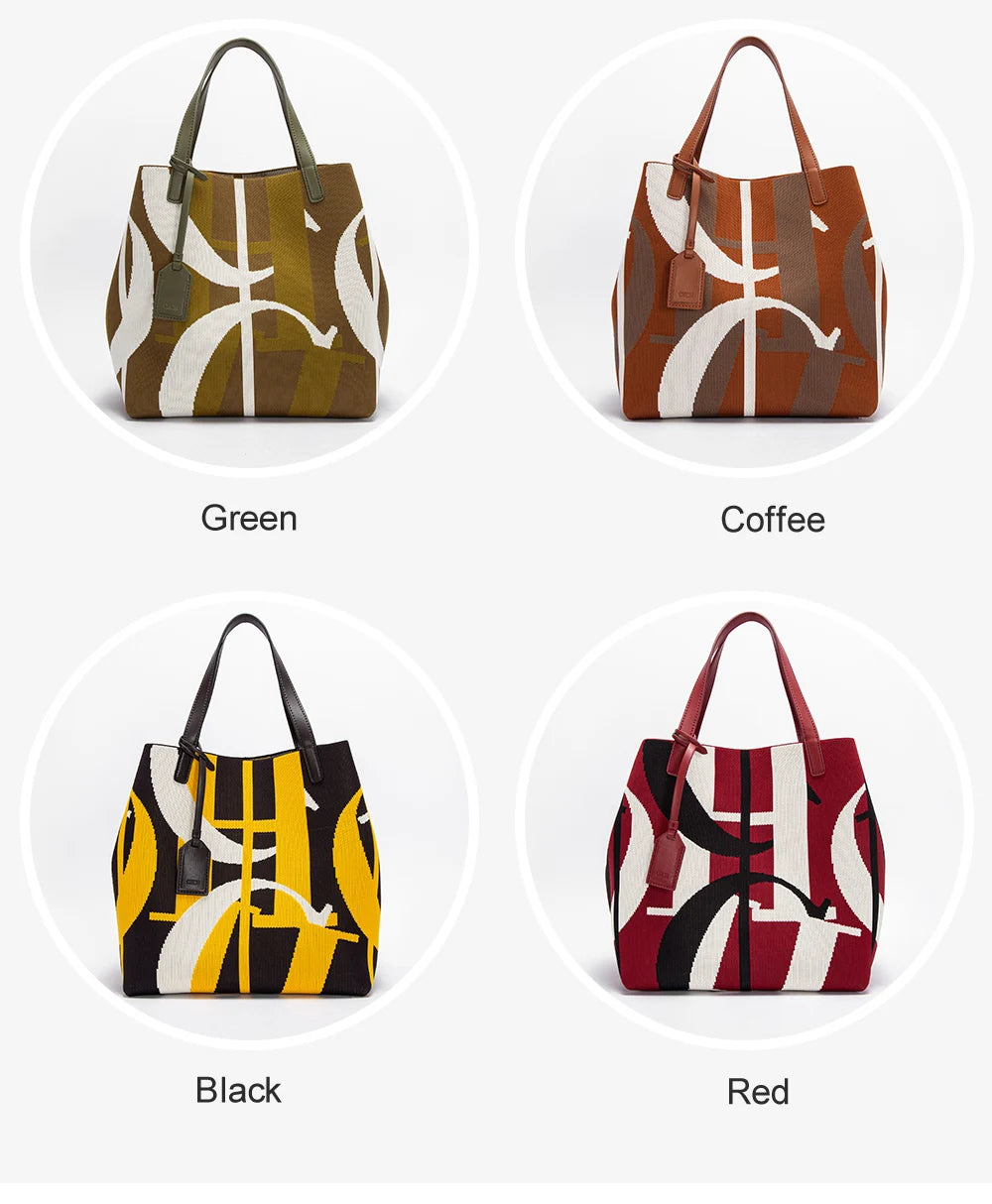 LUCY RETRO BUCKET HANDBAG