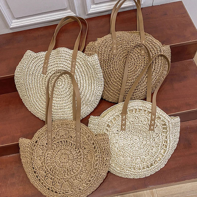 THE PORTOFINO STRAW TOTE