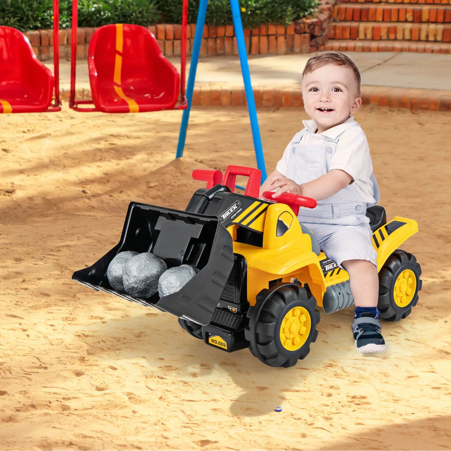 MiniDozer Kids Ride-On Bulldozer
