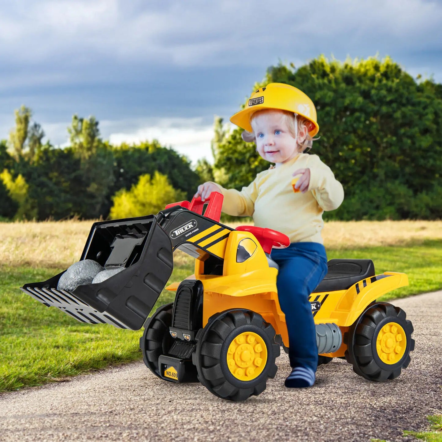 MiniDozer Kids Ride-On Bulldozer