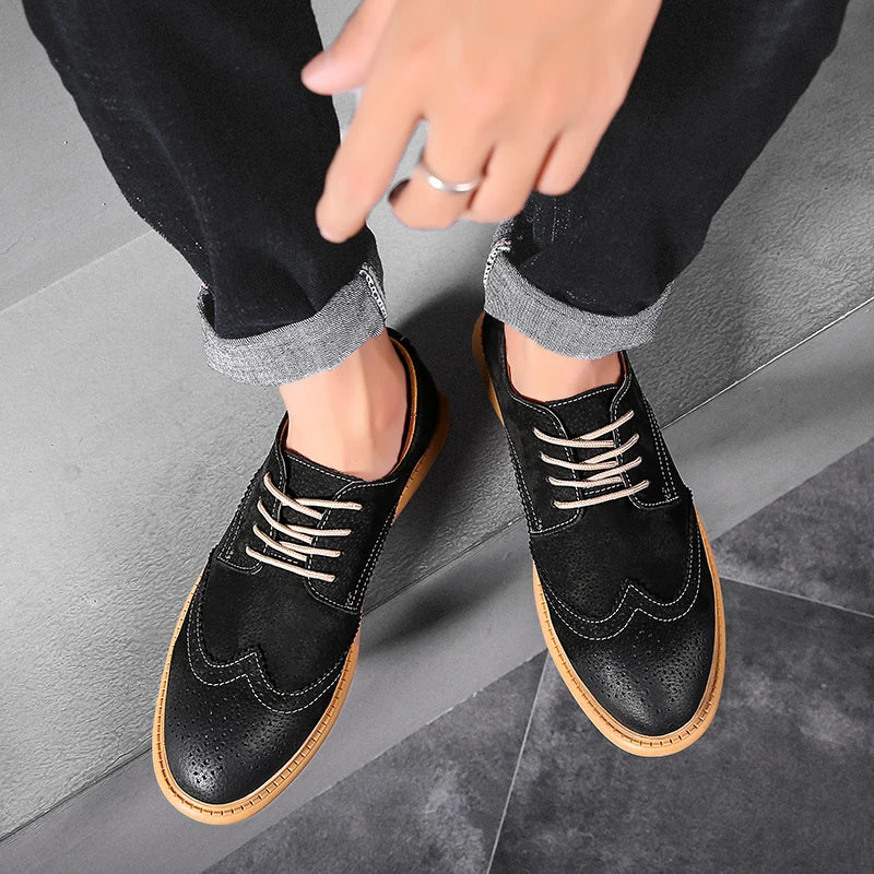 MAVERICK BROGUE SHOES