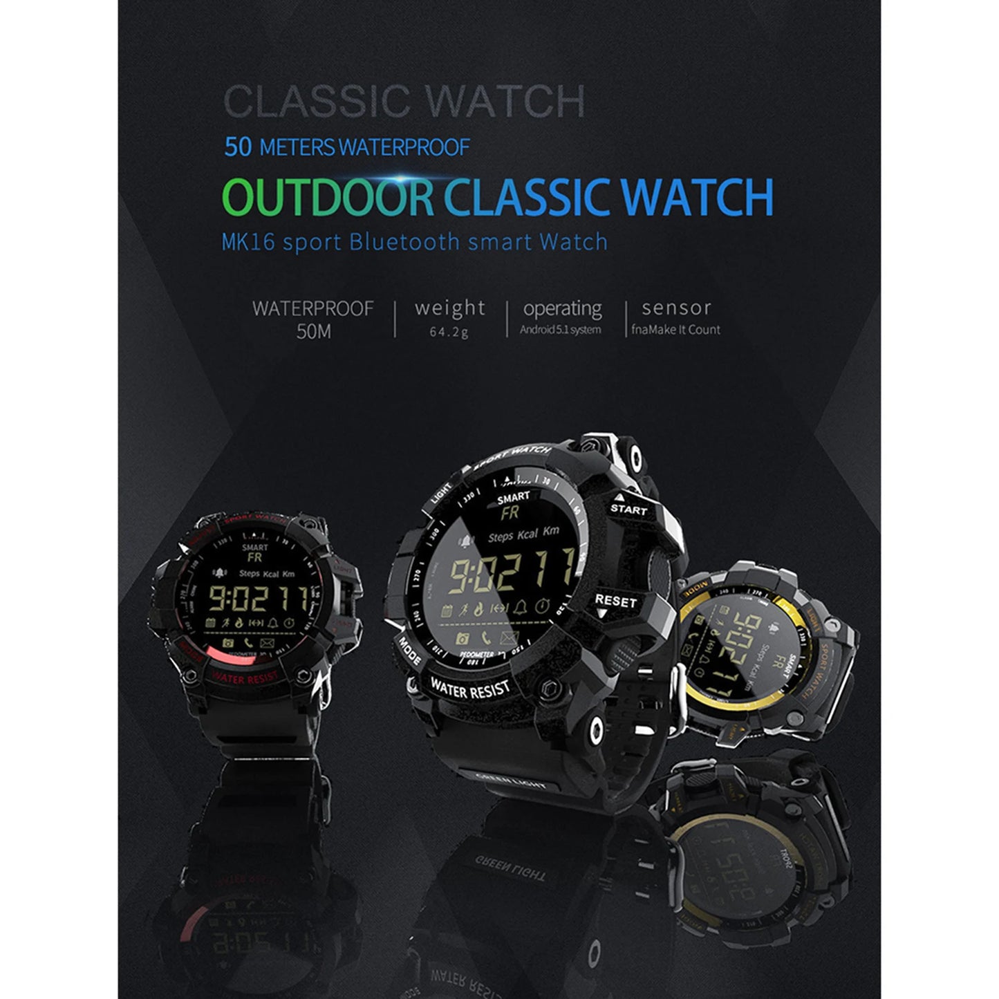 Oliver Rugged Smartwatch