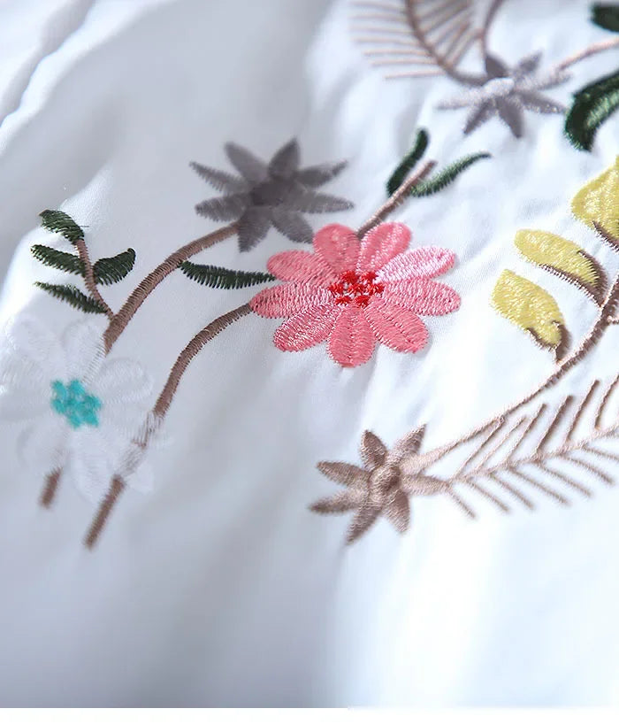 DANIELLE LINEN BLOUSE