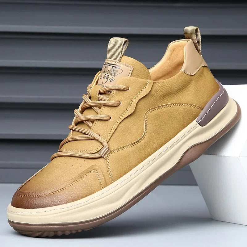 HUDSON LEATHER SNEAKERS
