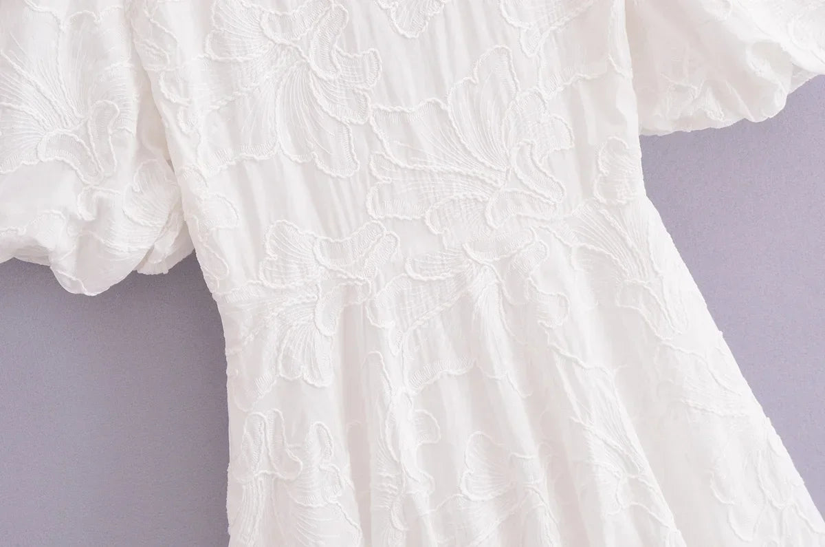 Isla Grace Puff Sleeve Dress