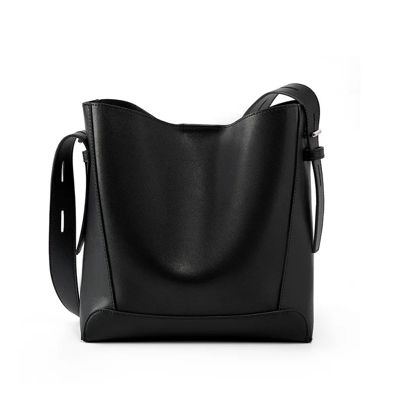 CLARISSA LEATHER TOTE BAG