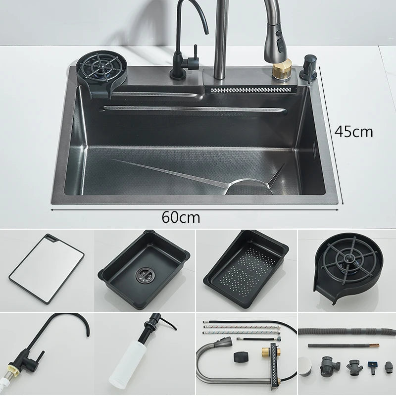 Health-Safe SpaceSaver Sink