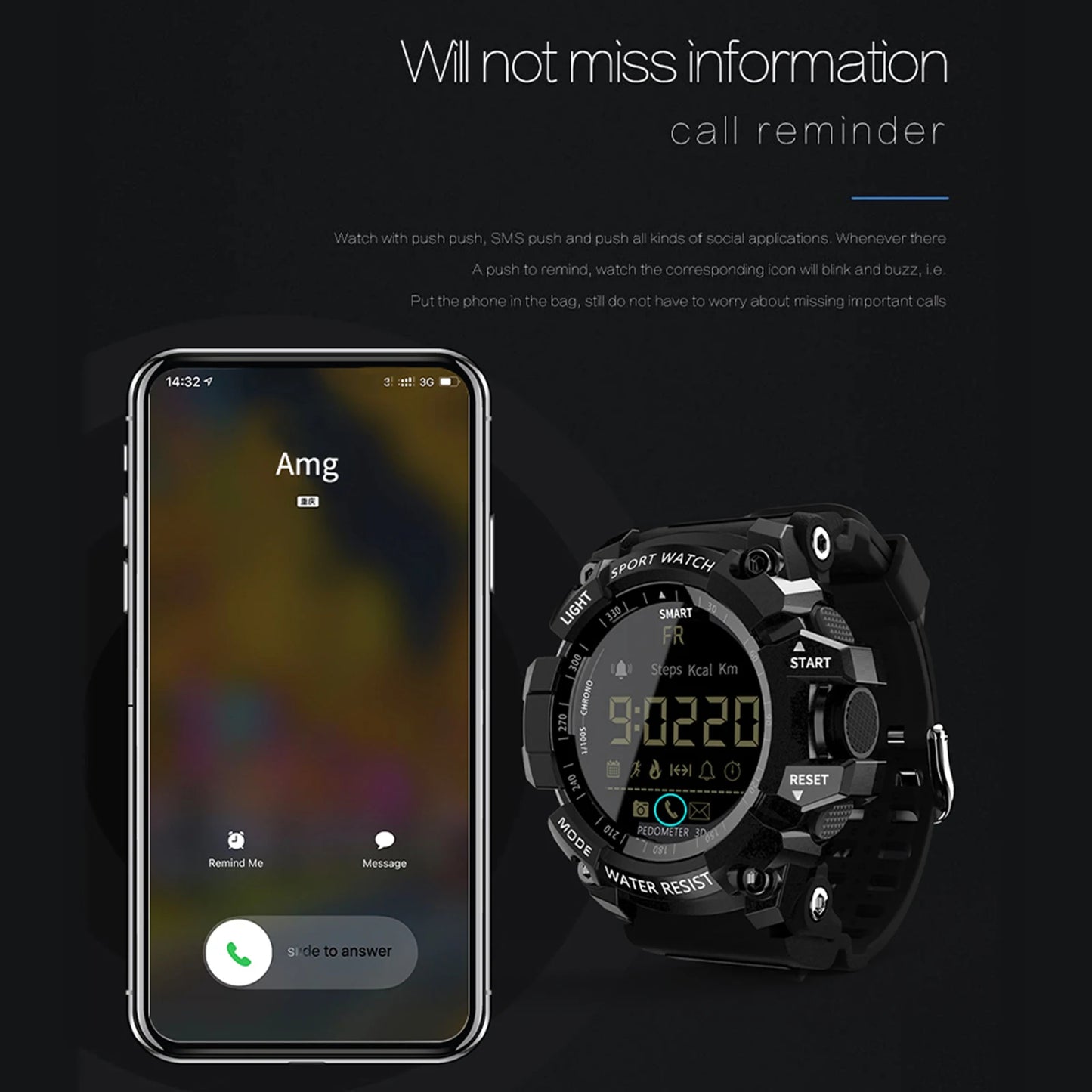 Oliver Rugged Smartwatch