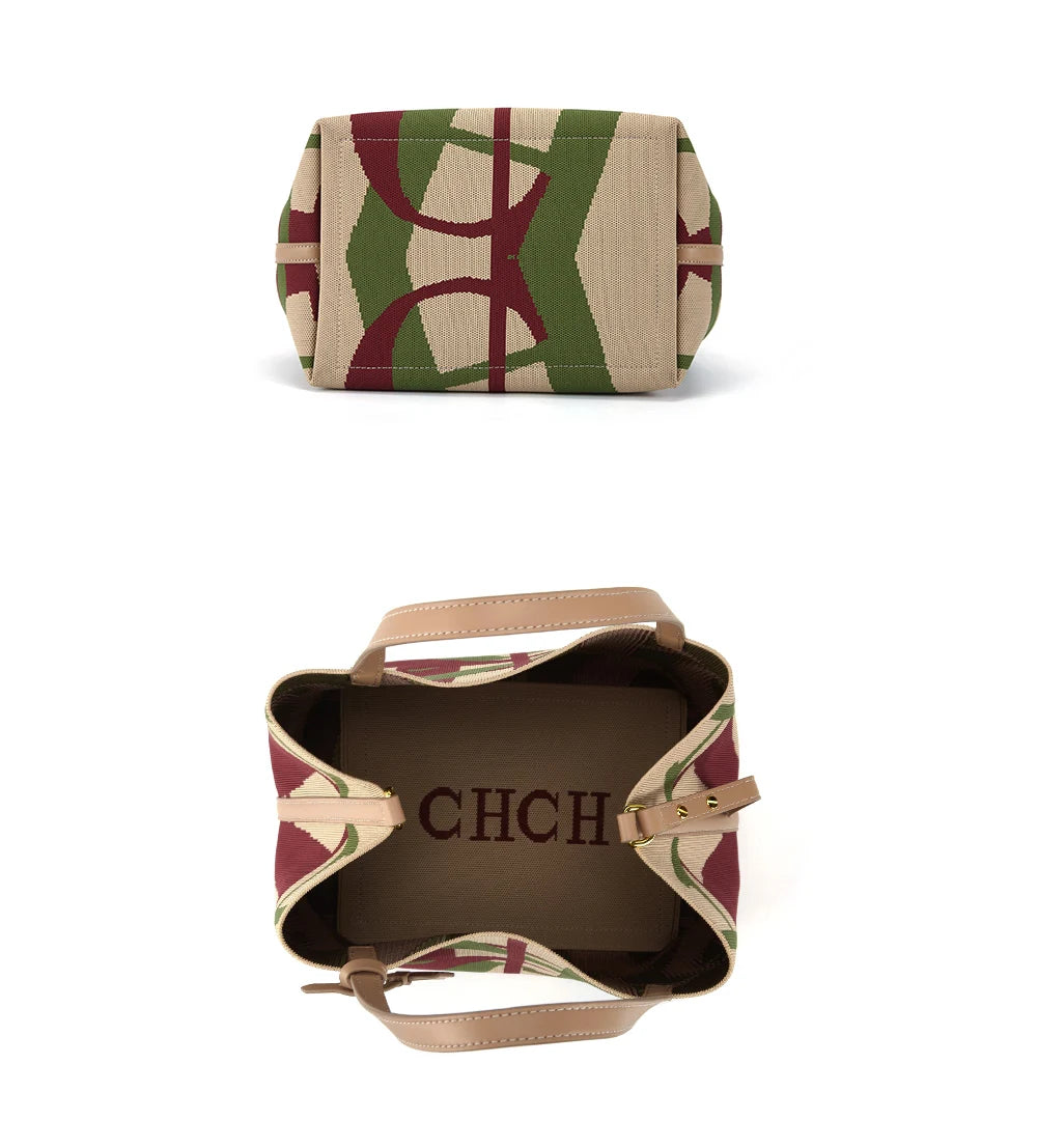 LUCY RETRO BUCKET HANDBAG