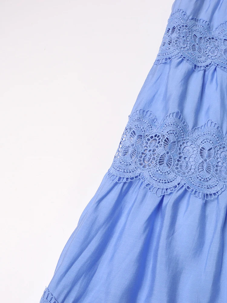 Eleanor Lace Embroidery Dress
