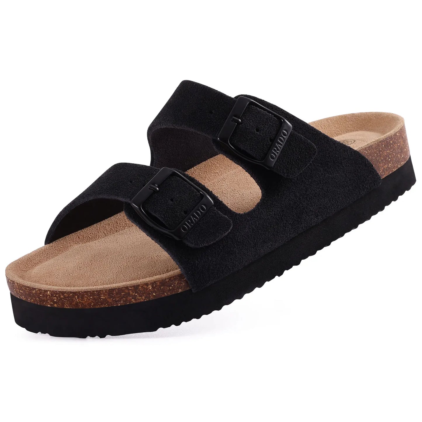 Kidmi Women’s Suede Buckle Sandals