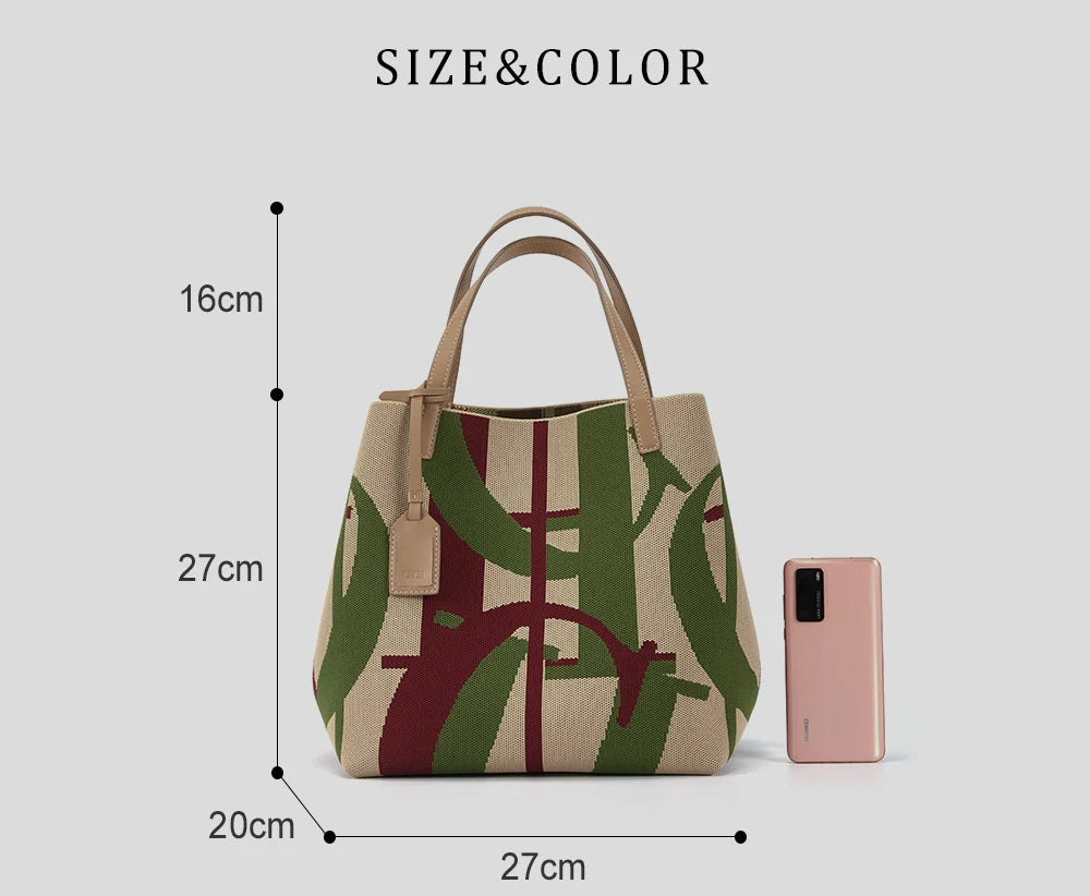 LUCY RETRO BUCKET HANDBAG