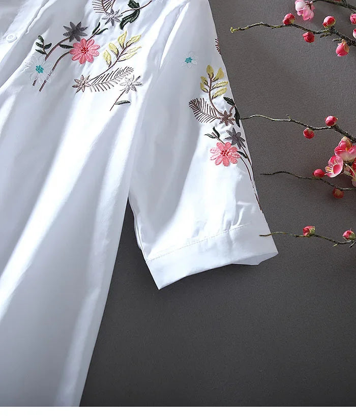 DANIELLE LINEN BLOUSE