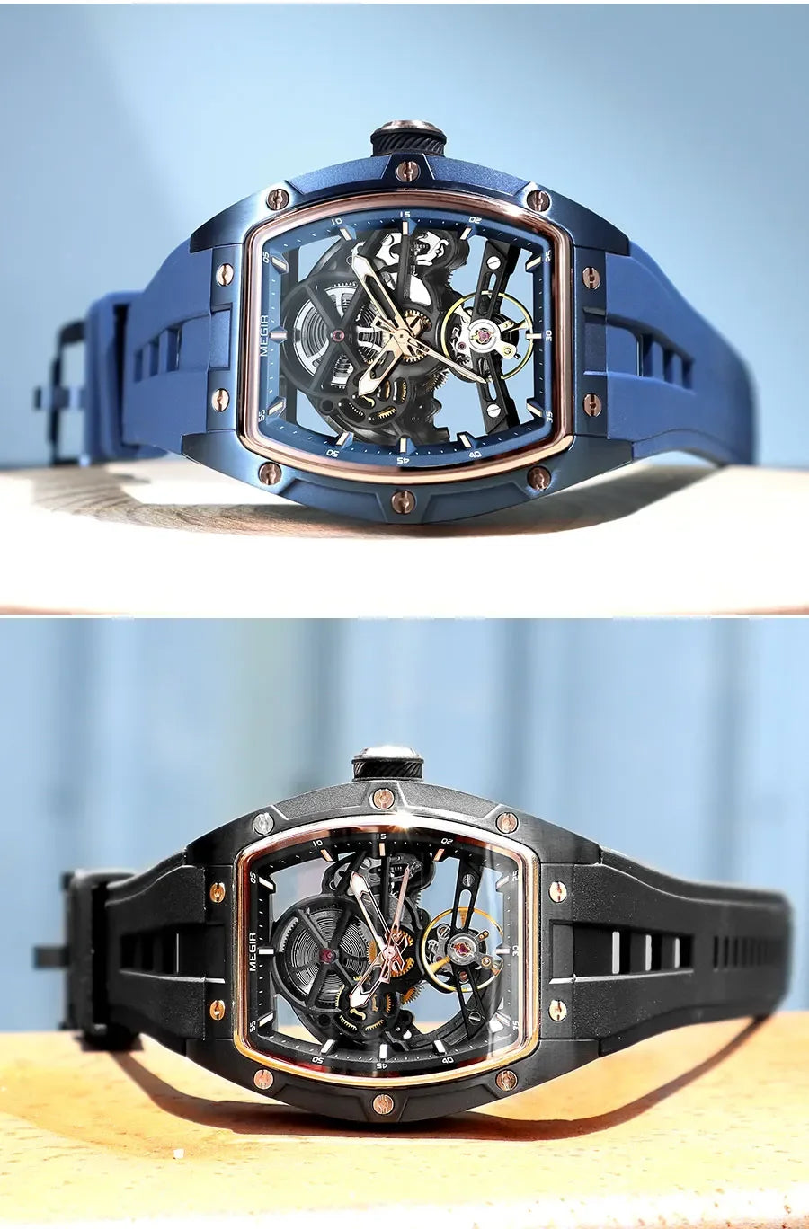 ETHAN AUTOMATIC SKELETON WATCH