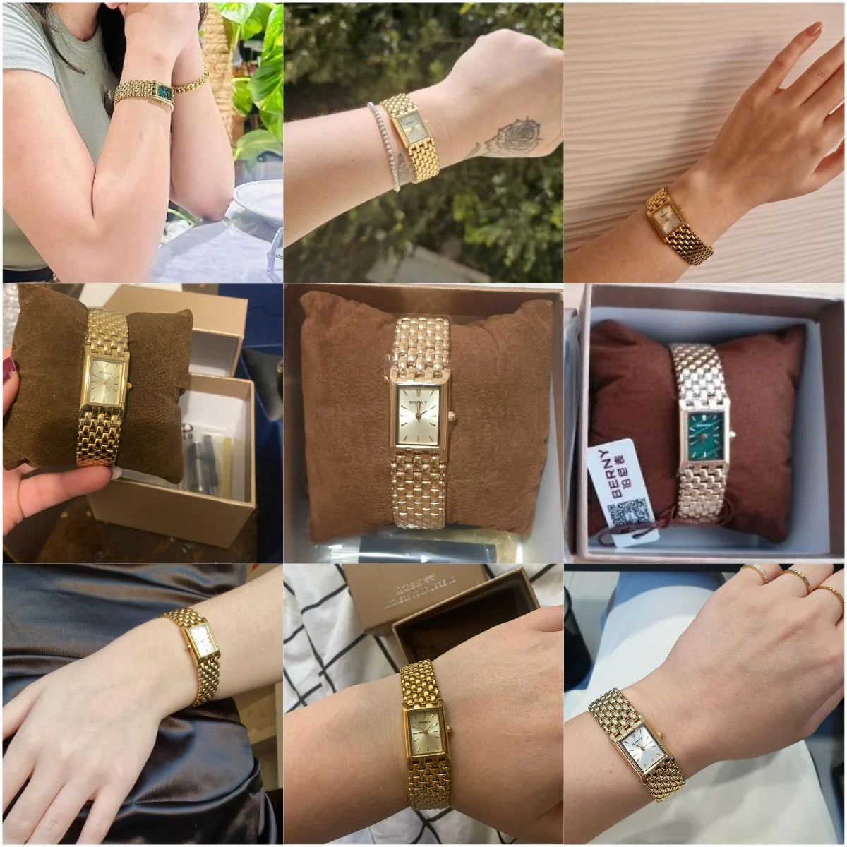 Daisy Belle Gold Watch by BERNY