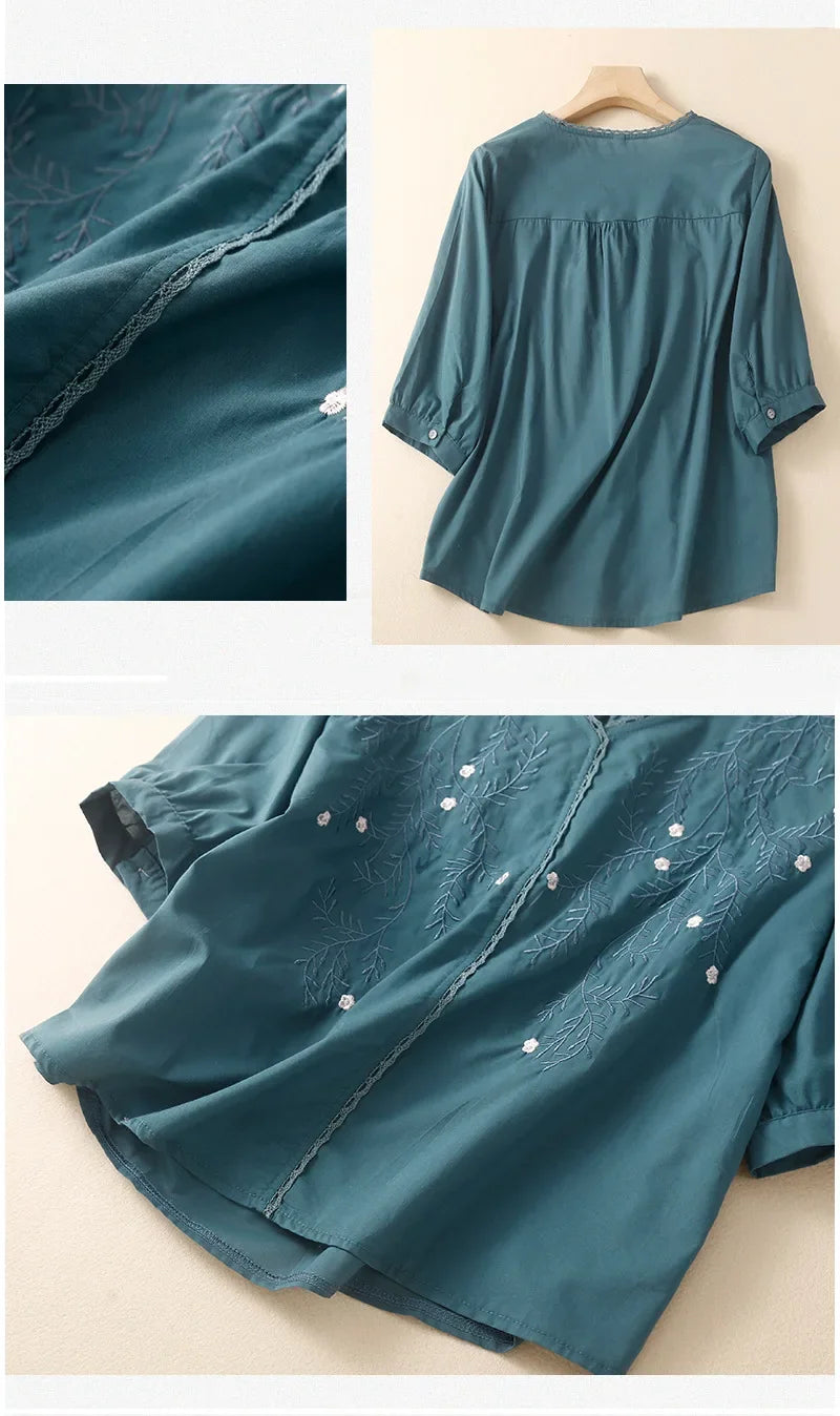 BONNIE LINEN BLOUSE