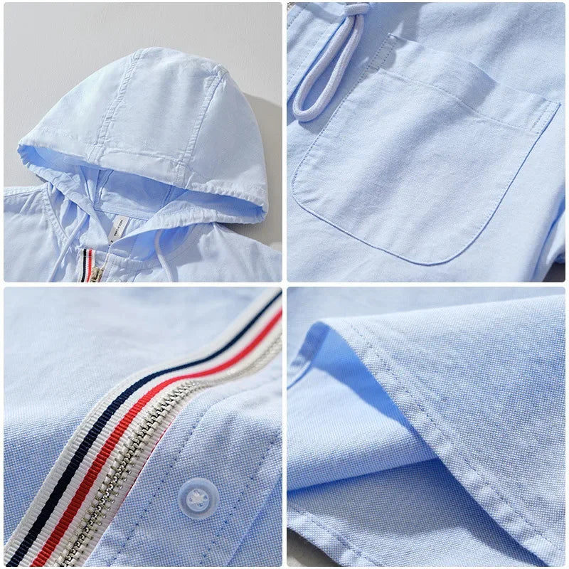 NOVA LINEN HOODIE