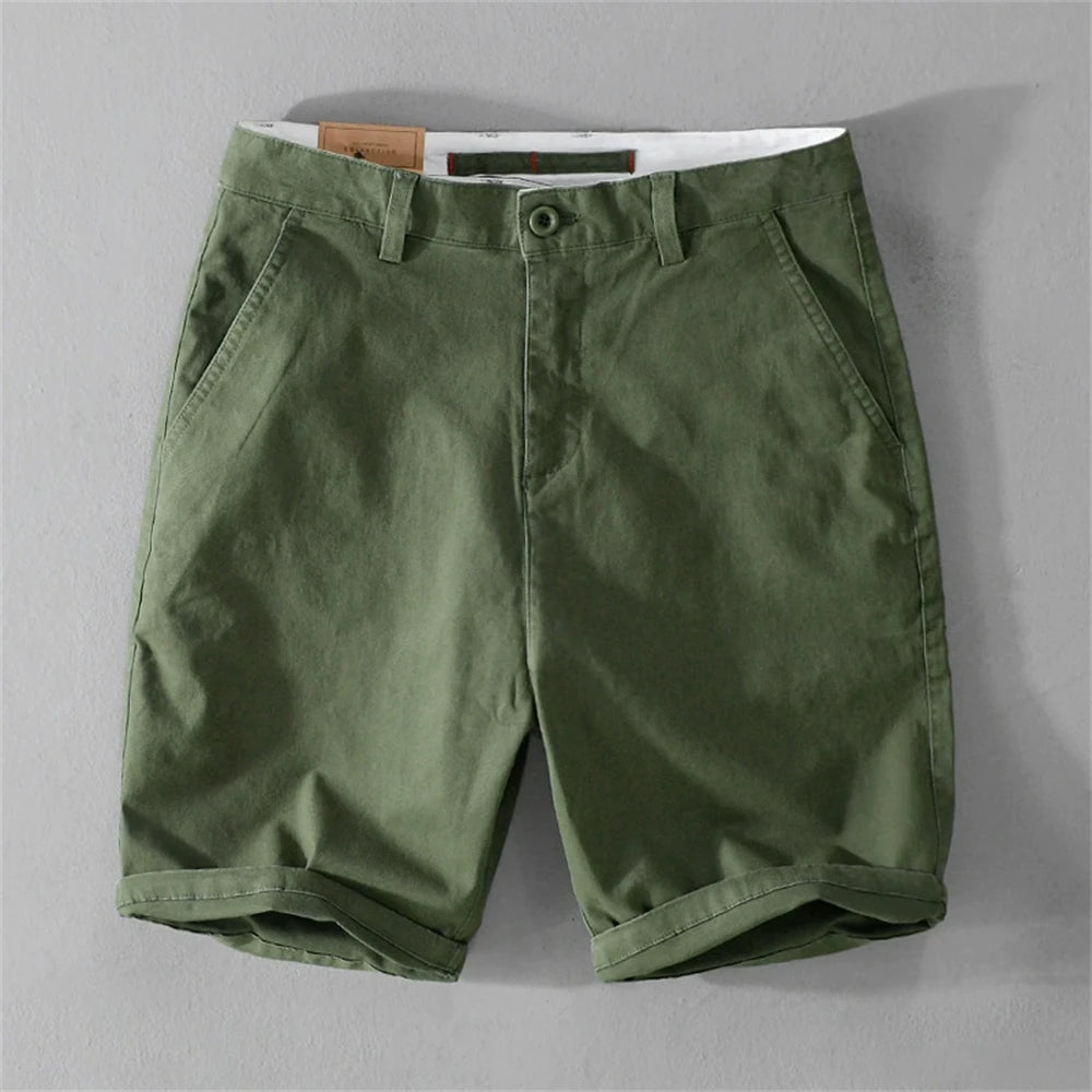 EDWARD CASUAL COTTON CARGO SHORTS
