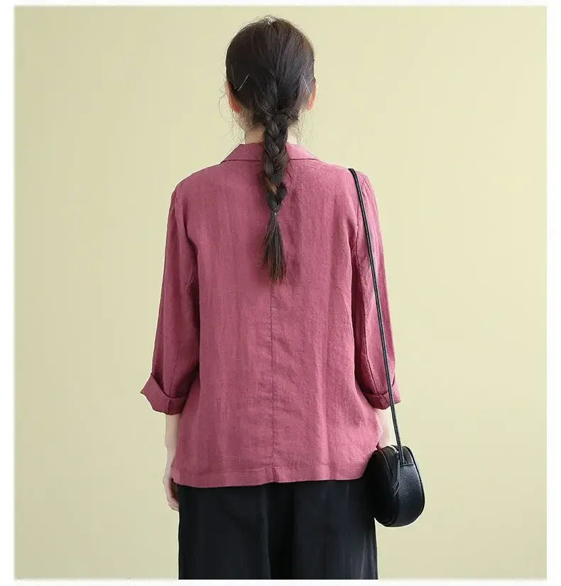 Edith Linen Light Jacket